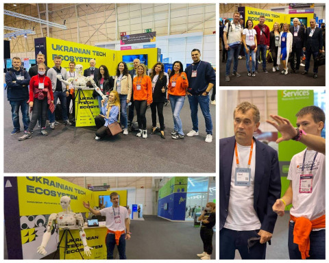 Khaldon Araffa and Mark Rashkovsky Present MarkoBot at Web Summit 2021 in Lisbon